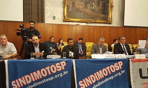 SEDERSP participa de audiência sobre aplicativos na Câmara de SP SEDERSP participa de audiência sobre aplicativos na Câmara de SP